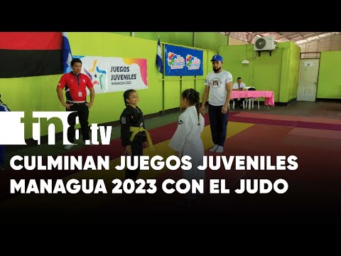Culminan con éxito los Juegos Juveniles Managua 2023 con el Judo