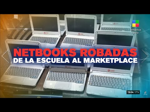 Netbooks del Gobierno robadas para vender en Marketplace: CÁMARA OCULTA a un vendedor