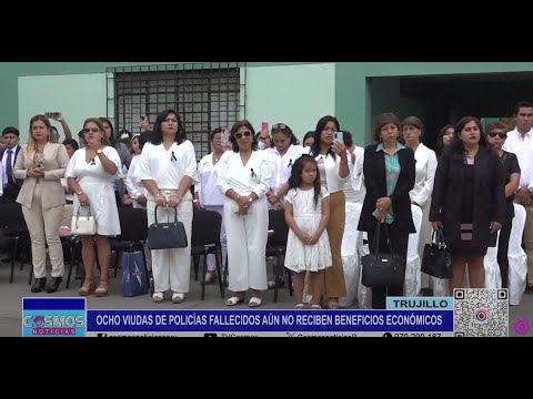 Trujillo: ocho viudas de policías fallecidos aún no reciben beneficios económicos