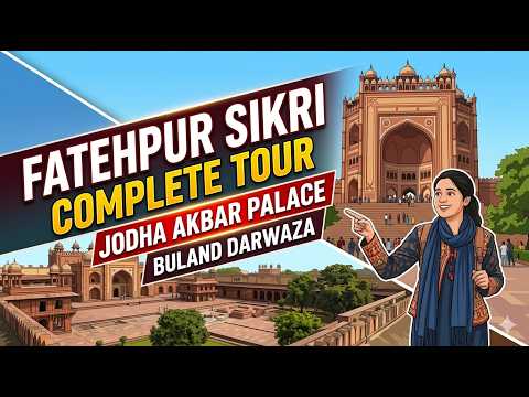 Thumbnail for Fatehpur Sikri का पूरा सच 😱 | क्यों हुआ था ये शहर खाली? Full Tour & History