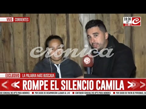 Camila: Me siento una presa domiciliaria