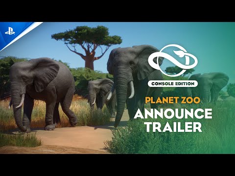 Planet Zoo: Console Edition - Announcement Trailer | PS5 Games