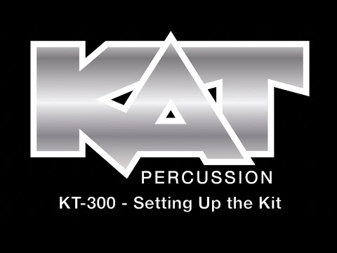 KAT KT-300 Electronic Drum Kit - Setting Up