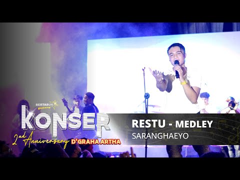 Restu - Saranghaeyo (Medley) | LIVE Konser 2nd Anniversary D'Graha Artha | MALANG