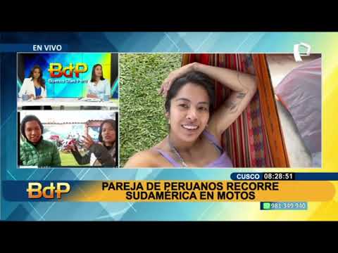 Pareja de esposos peruanos recorrerá toda Latinoamérica en moto