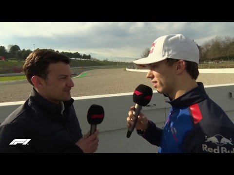 F1 Testing: Live trackside with Pierre Gasly
