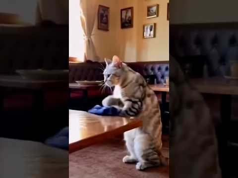 My cat is Pregnant 😺🐈#shortvideo