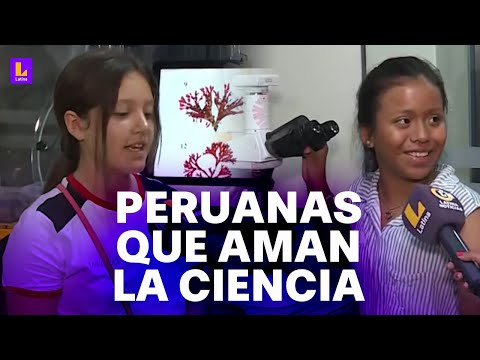 Niñas peruanas se acercan a la ciencia: Esto me interesa demasiado