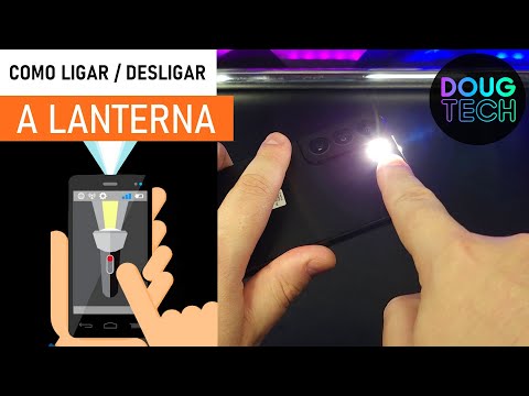 Como Ligar/Desligar a LANTERNA do Samsung Galaxy