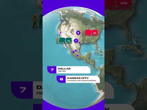 Presenting every #FIFAFanFestival location for the World Cup! 🗺️