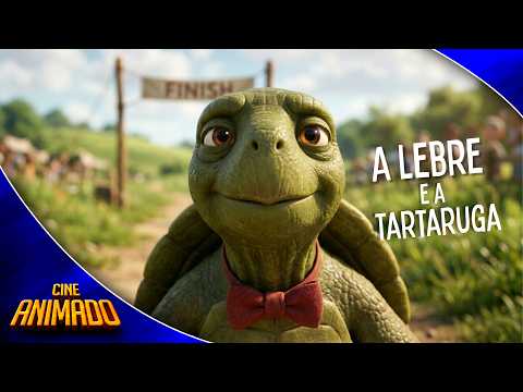 A Lebre e a Tartaruga 🏆 Filme Completo Dublado 🎬 Desenho Animado e Animação | Cine Animado