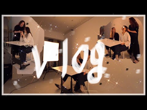 첫 화장품 모델 촬영🤫/It's my first makeup model shoot/Съемка первой модели косметики