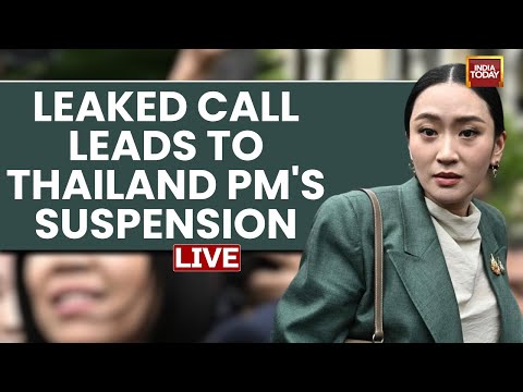 LIVE: Thailand PM Paetongtarn Shinawatra |  Court Suspends PM From Duty Over Leaked Call