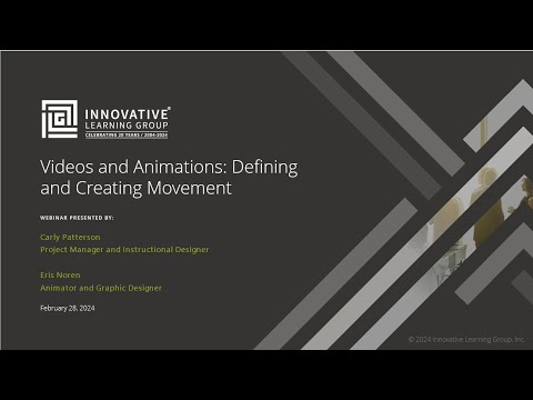 Videos and Animations: Defining and Creating Movement