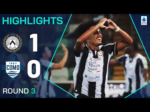 UDINESE-COMO 1-0 | HIGHLIGHTS | Brenner secures three points for Udinese | Serie A 2024/25