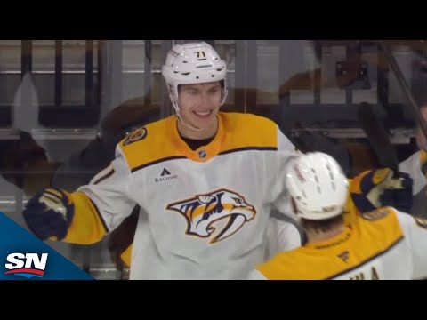 Predators Matthew Wood Rips His First Career NHL Goal Vs. Flyers