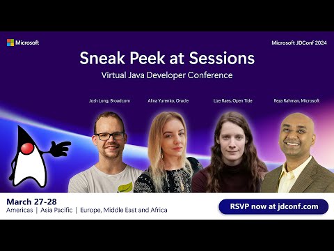 Microsoft JDConf 2024: Java, Cloud, and AI – Sneak Peek