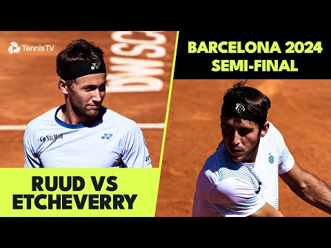 Casper Ruud vs Tomas Martin Etcheverry Highlights | Barcelona 2024