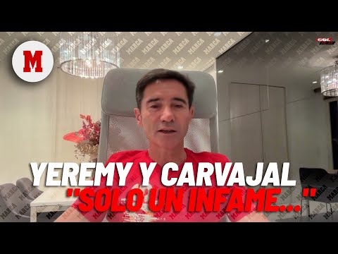 Marcelino: Sólo un infame puede pensar que Yeremy Pino tuvo la intención de lesionar a Carvajal