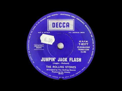 1968: The Rolling Stones - Jumpin' Jack Flash - mono 45