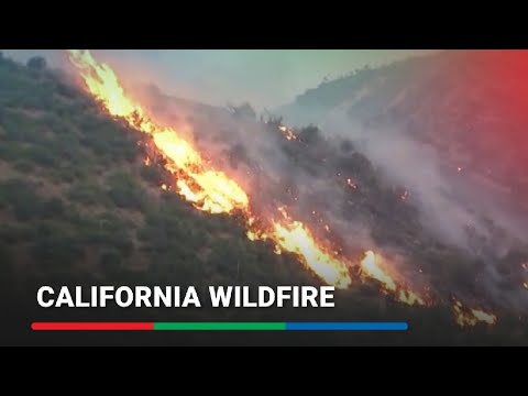 Fast-moving California wildfire burns over 12,000 acres | ABS-CBN News