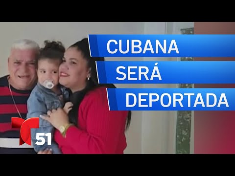 Madre cubana preocupada ante inminente deportación