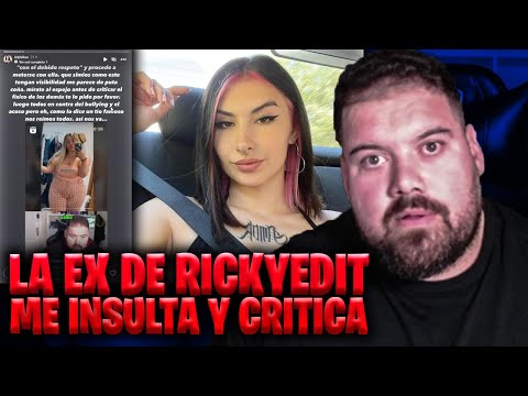 LA EX DE RICKYEDIT ME ATACA Y LE CONTESTO