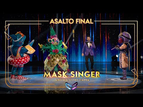 El Tiburón, La Piña y la Mosca se enfrentan en el asalto final | Mask Singer: Adivina quién canta