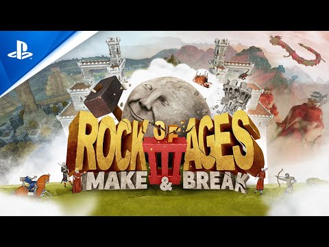 Rock of Ages 3: Make & Break - Launch Trailer | PS4