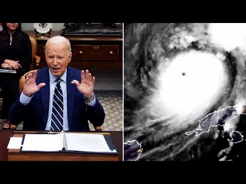 “Es cuestión de vida o muerte”: la advertencia de Biden a poco tiempo del huracán Milton en Florida