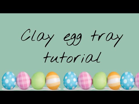 Handmade Egg Tray - Easter - Farmhouse Style