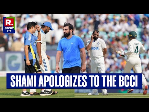 Mohammed Shami's Unconditional Apology To BCCI After Border Gavaskar Trophy Snub