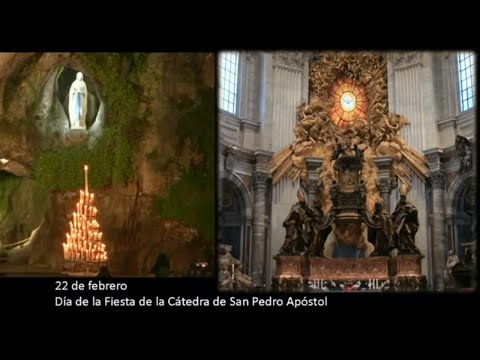 Rezo del Santo Rosario desde Lourdes. Hoy 21 de febrero de 2024.