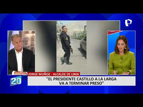 Jorge Muñoz: El presidente a la larga va a terminar preso