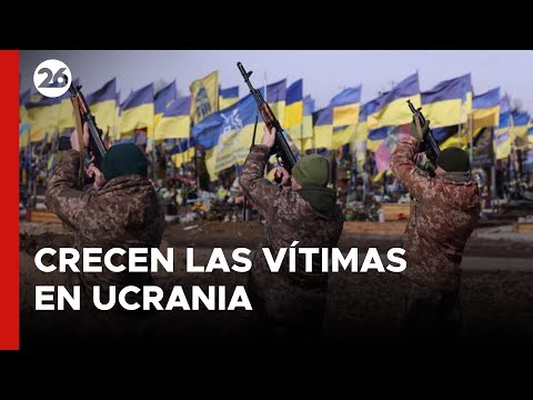 Aumentan los soldados muertos en la guerra de Ucrania