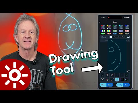 How to Program Laser Graphics on a Phone! - Keaide Animation Laser + Light Elf app