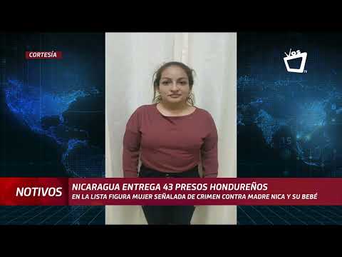 Nicaragua entrega a 43 presos hondureños