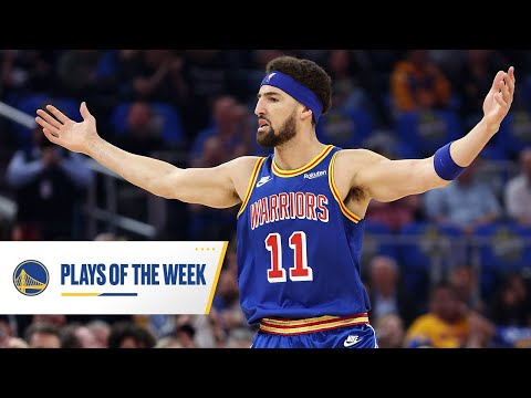 Golden State Warriors Plays of the Week | Week 24 video clip
