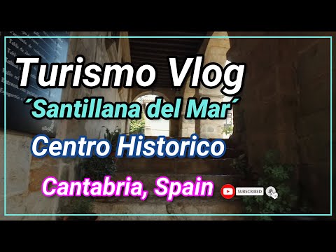 Recorrido Por Santillana del Mar, Part. 1 "Conventos, Claustro, Centro de la Ciudad", Pueblos +