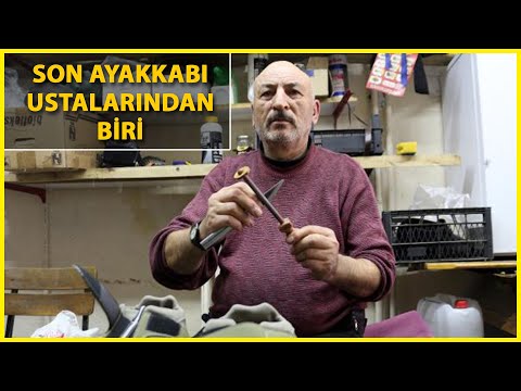 Mehmet Usta, 40 Yıldır Ayakkabı Üretmekten Vazgeçmedi