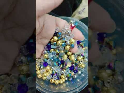 LEFTOVERS 😁#shorts #shortsfeed #youtubeshorts #jewelrymaking #beads #noshiofficial #diy #leftover