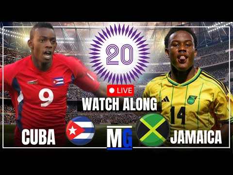 CUBA U20 vs JAMAICA U20 Concacaf U20 Championship Live Stream Watch Along | Reggae Boyz