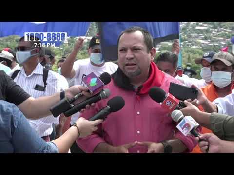 Gobierno Sandinista inaugura la nueva circunvalación en Río Blanco - Nicaragua