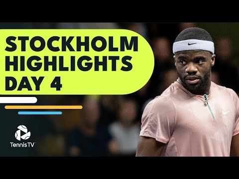 Tiafoe Takes On Ymer; Paul, De Minaur & More Feature | Stockholm 2022 Highlights Day 4