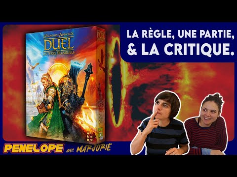 [ LE SEIGNEUR DES ANNEAUX: DUEL POUR LA TERRE DU MILIEU ] - La règle, une partie, la critique ! #7WD