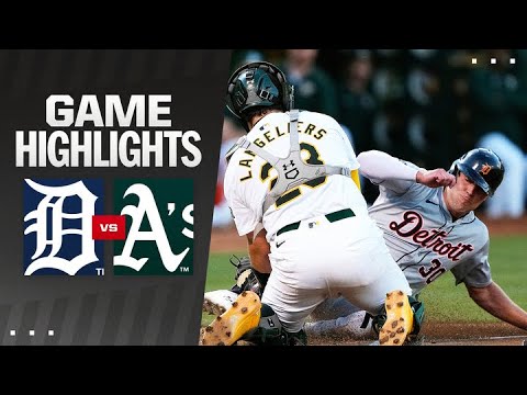 Tigers vs. As Game Highlights (9/6/24) | MLB Highlights