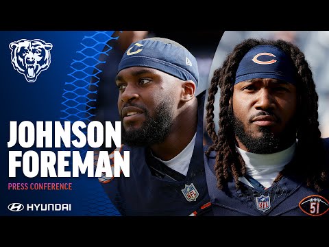 Johnson and Foreman on next man up mentality | Chicago Bears video clip