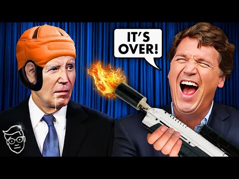 Tucker Hysterically TORCHES Biden LIVE After Debate in Front of MASSIVE Roaring Crowd: ‘Game OVER’