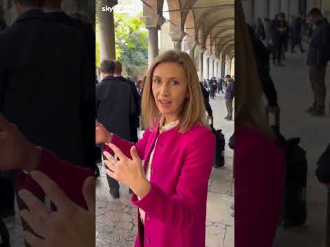 Behind the scenes of royal tour in Italy