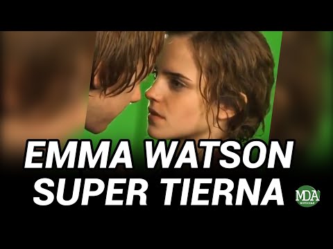 La mirada de EMMA WATSON a Ron en la grabación de la película de HARRY POTTER que es viral
